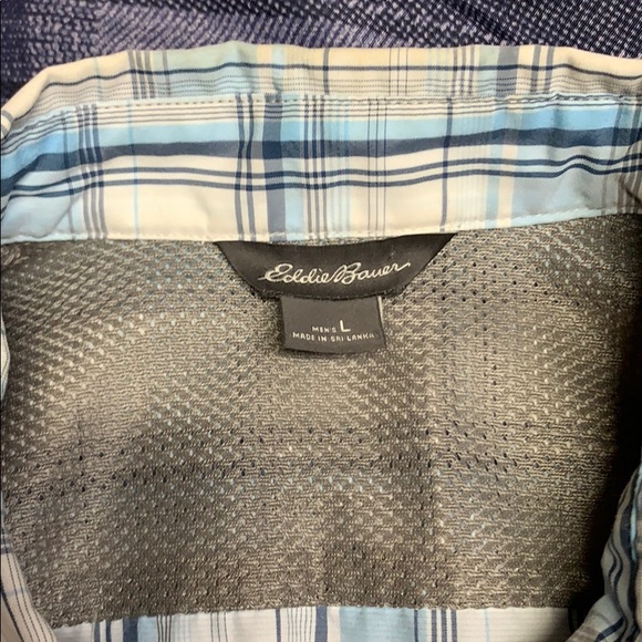 Eddie Bauer travel shirt L - Picture 3 of 5